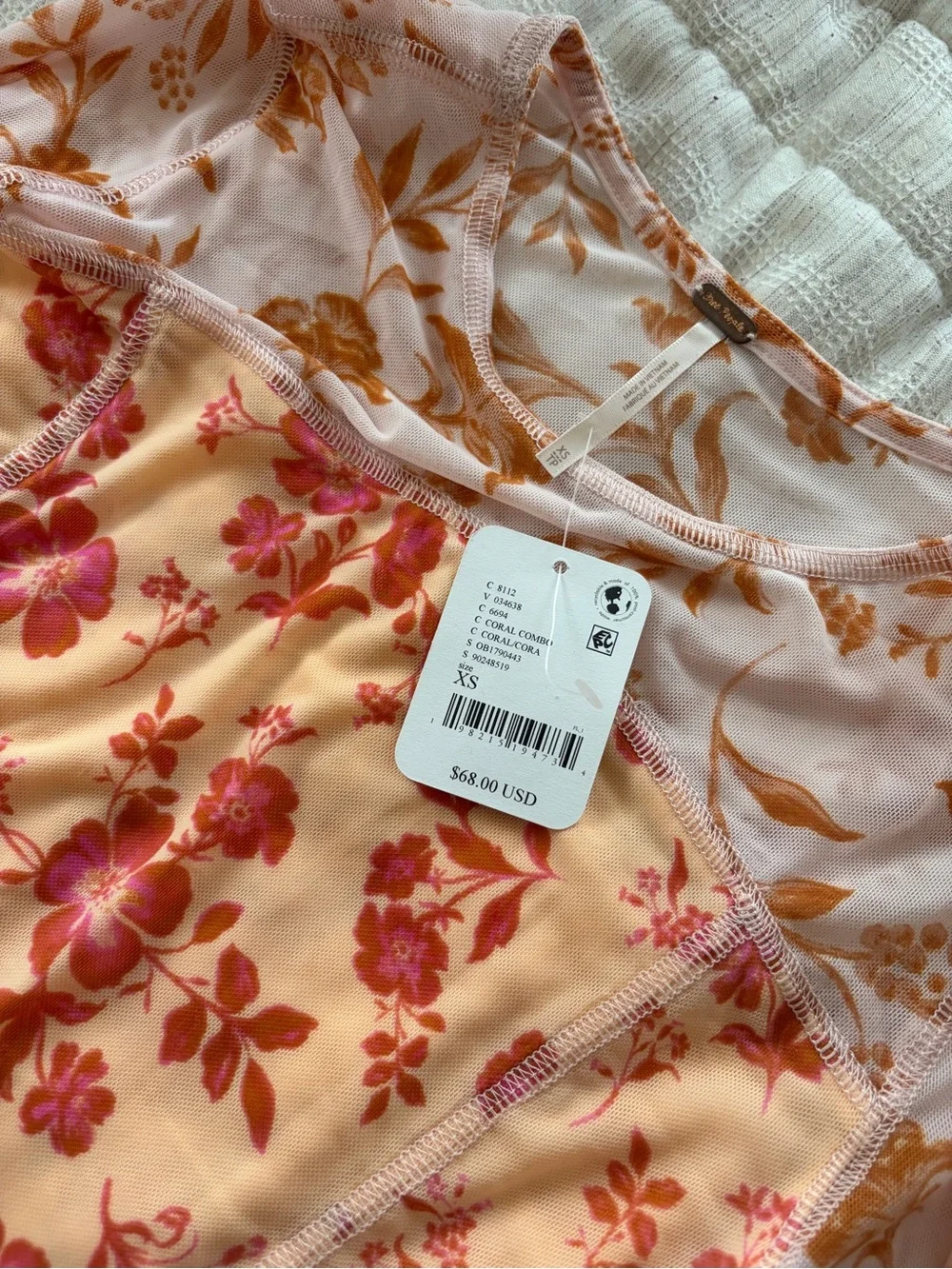 Free People Betty’s Garden Top NWT